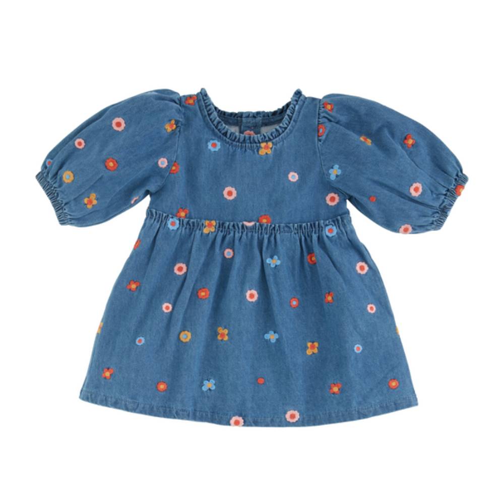 Mud Pie Toddler Floral Denim Dress KIDS - Baby - Baby Girl Clothing Mud Pie   