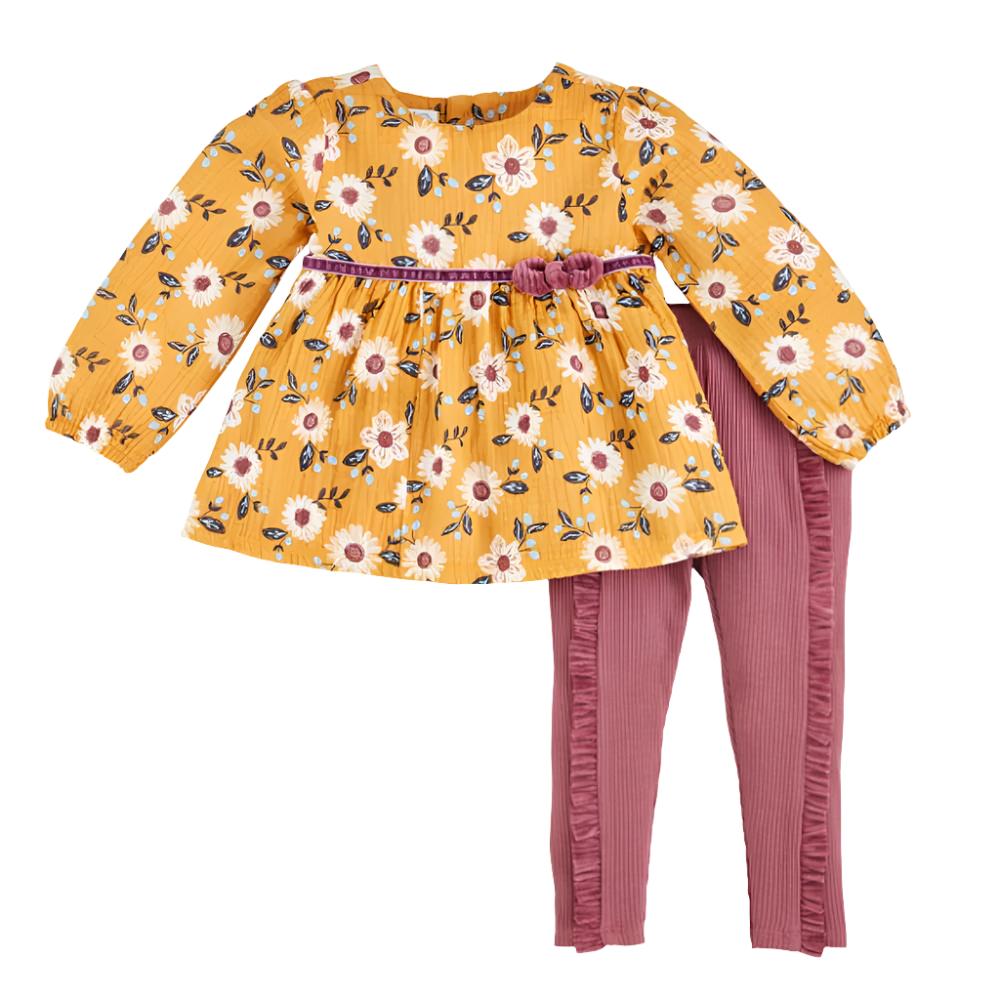 Mud Pie Toddler Floral Tunic & Legging Set KIDS - Baby - Baby Girl Clothing Mud Pie   