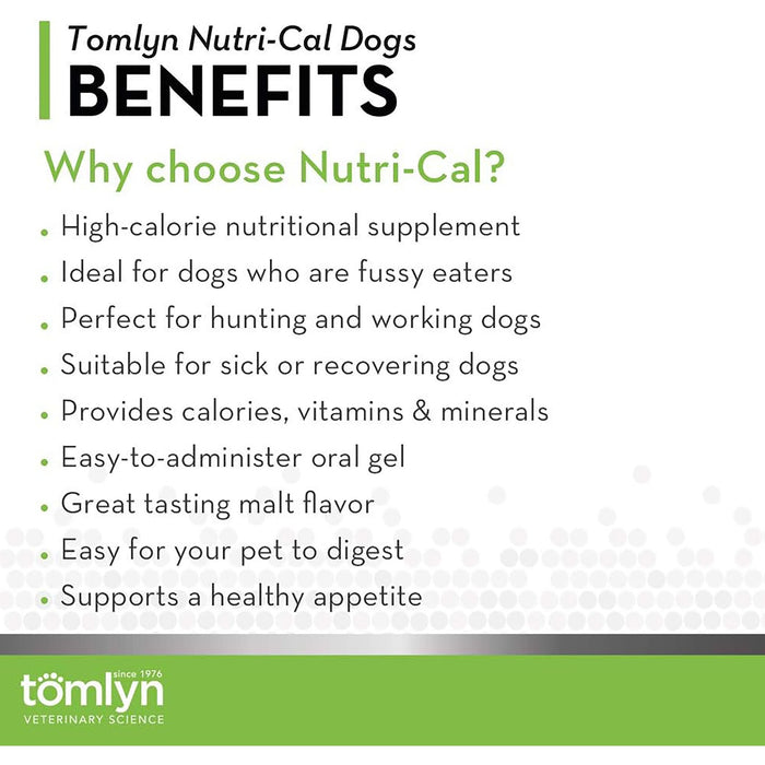 Tomlyn Nutri-Cal Malt Flavored Gel