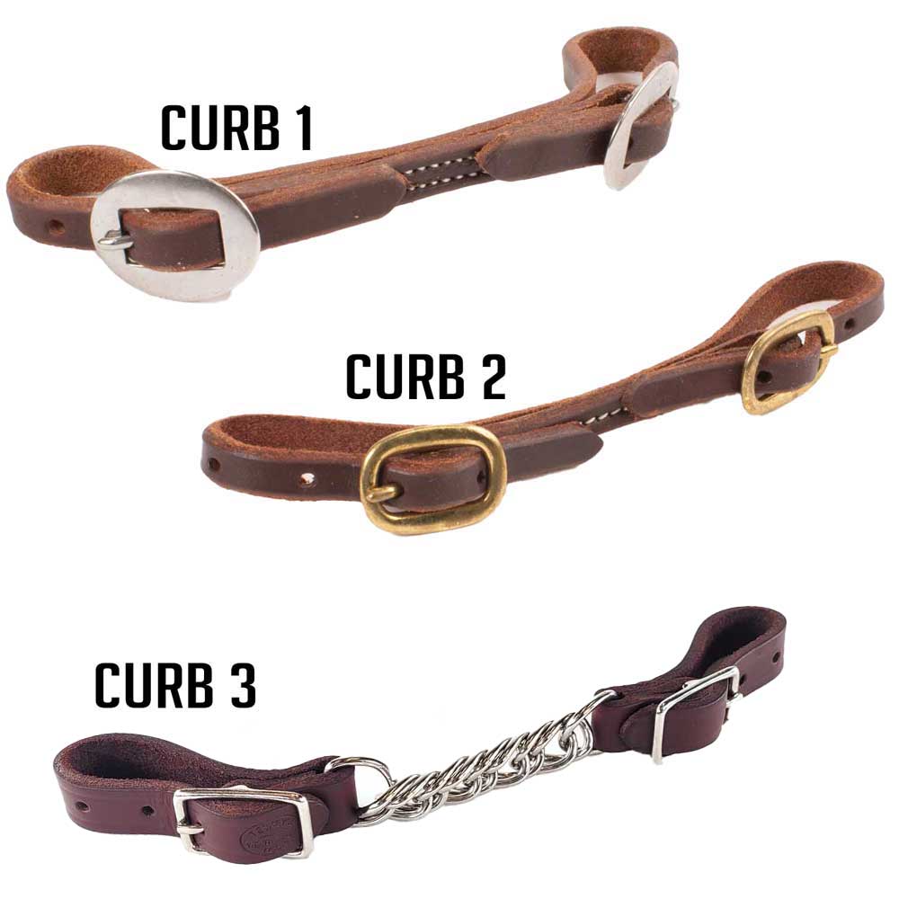 Teskey's Fixed Ring Dog Bone Bit Bridle Rig - Teskeys