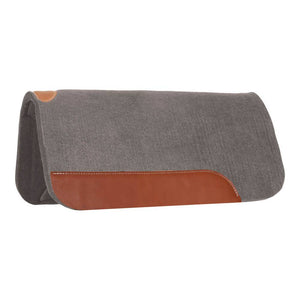 Mustang Felt Pad Tack - Saddle Pads Mustang Grey 1"