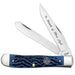 Case Masonic Gift Tin Standard Jig Blue Bone Trapper Knives W.R. Case   
