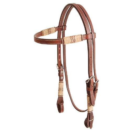 Cashel Rawhide Trim Browband Headstall Tack - Headstalls Cashel Default Title