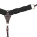 Martin Saddlery Colored Mohair Breast Collar Tack - Breast Collars Martin Saddlery Black