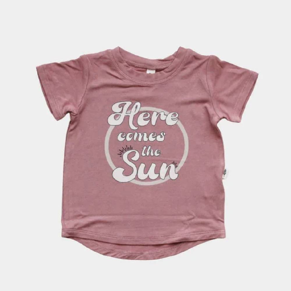 Babysprouts Girl's Here Come The Sun Tee - FINAL SALE KIDS - Baby - Baby Girl Clothing Babysprouts   