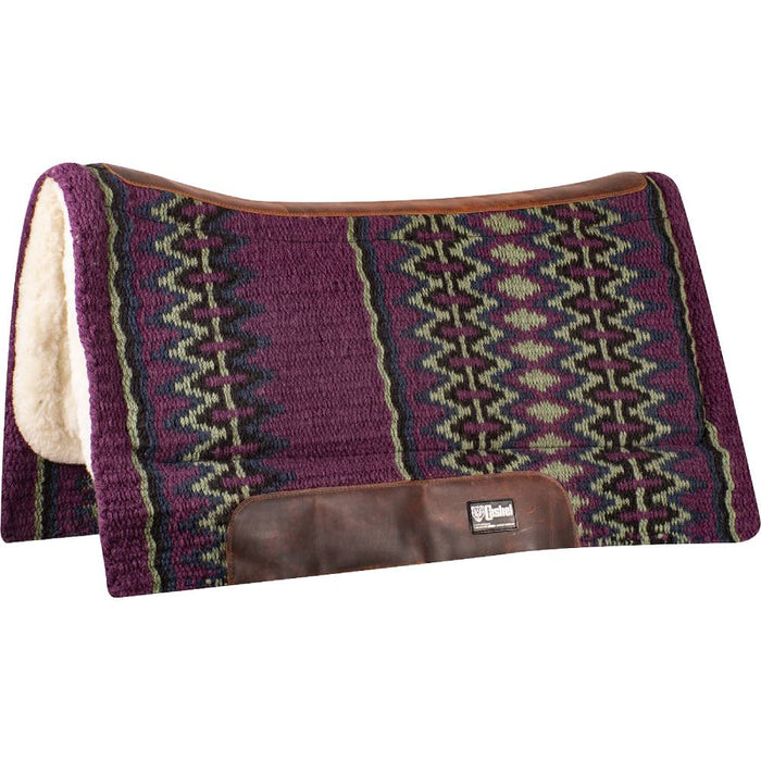 Cashel Blanket Top Performance 34 x 38 Saddle Pad Tack - Saddle Pads Cashel Purple/Tan