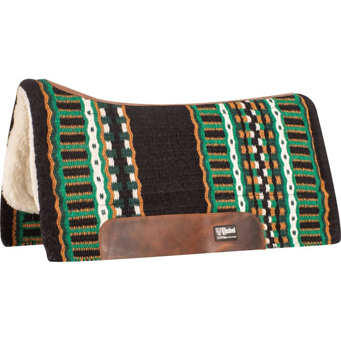 Cashel Blanket Top Performance 32x34 Saddle Pad Tack - Saddle Pads Cashel Black/Green