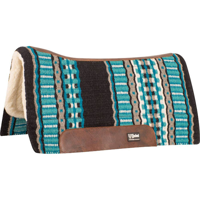 Cashel Blanket Top Performance 32x34 Saddle Pad Tack - Saddle Pads Cashel Black/Turquoise