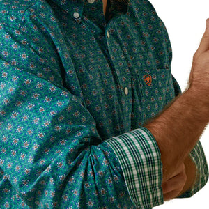 Ariat Wrinkle Free Fuller Classic Shirt MEN - Clothing - Shirts - Long Sleeve Shirts Ariat Clothing   