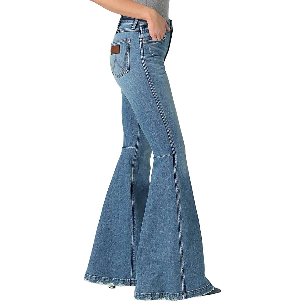 Wrangler Women's Retro High Rise Trouser Jean - FINAL SALE - Teskeys