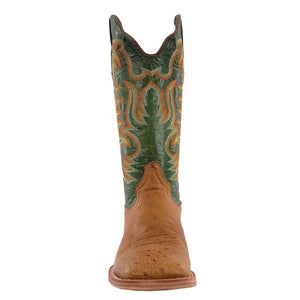 R. Watson Men's Antique Saddle Smooth Ostrich Boot - FINAL SALE* MEN - Footwear - Exotic Western Boots R Watson   