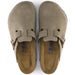 Birkenstock Boston SFB - Taupe Suede WOMEN - Footwear - Casuals Birkenstock   