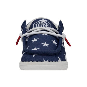 Hey Dude Toddler Wally - Patriotic American Flag KIDS - Baby - Baby Footwear HEY DUDE   