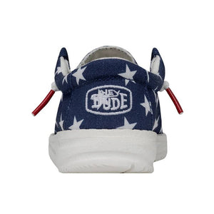 Hey Dude Toddler Wally - Patriotic American Flag KIDS - Baby - Baby Footwear HEY DUDE   