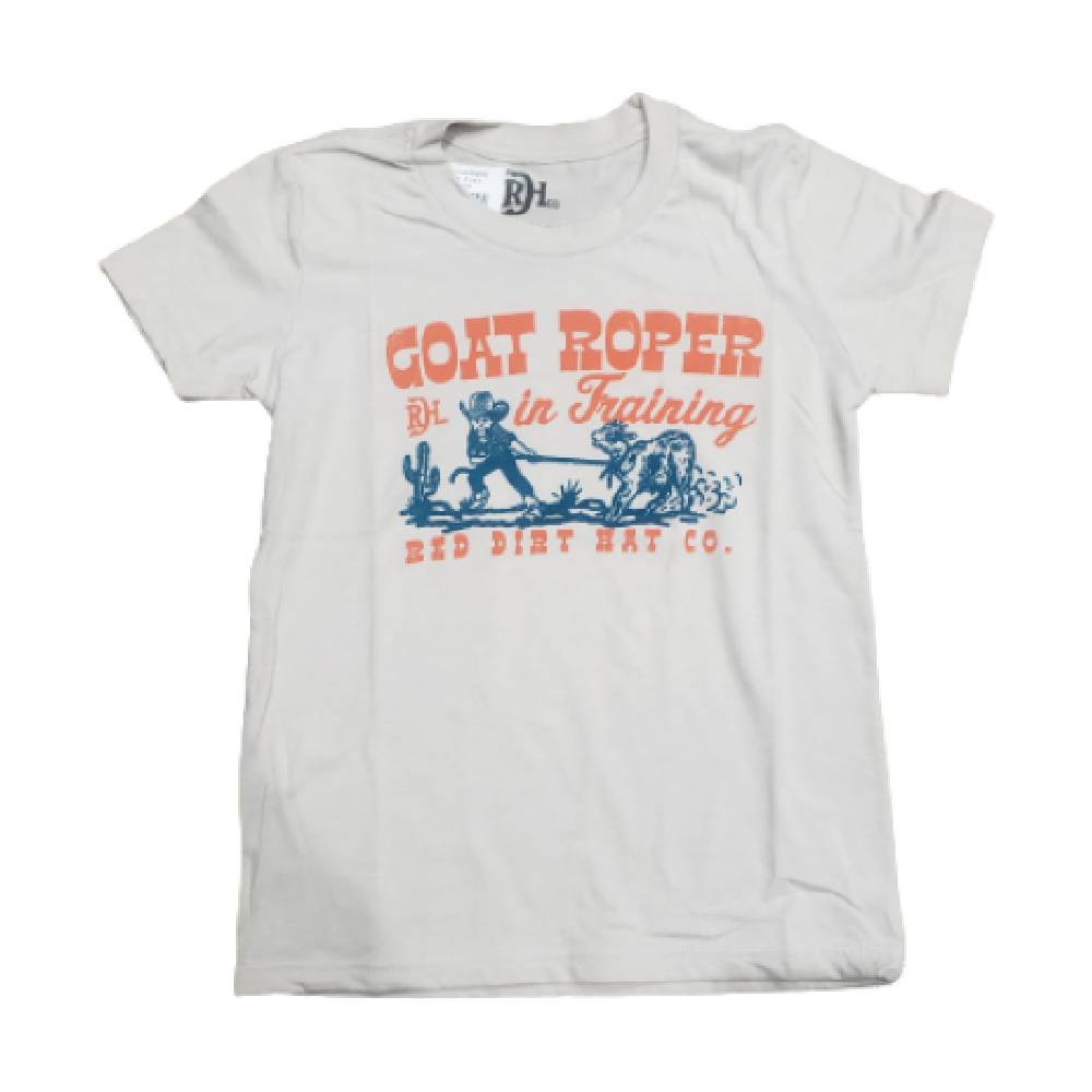Red Dirt Hat Co. Youth Goat Roping In Training Tee - FINAL SALE KIDS - Boys - Clothing - T-Shirts & Tank Tops Red Dirt Hat Co.   