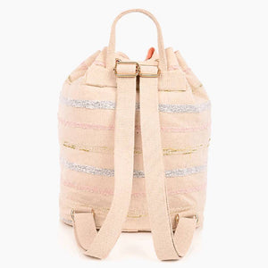 Rose Gold Embellished Backpack WOMEN - Accessories - Handbags - Backpacks America & Beyond   