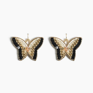 Luxe Butterfly Beaded Earrings WOMEN - Accessories - Jewelry - Earrings America & Beyond   