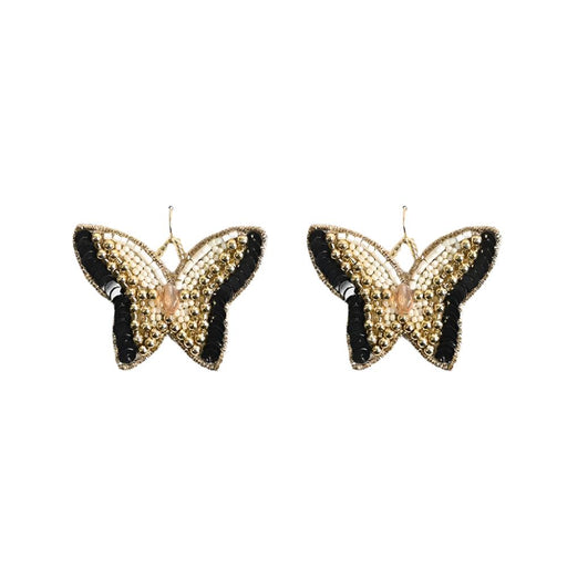 Luxe Butterfly Beaded Earrings WOMEN - Accessories - Jewelry - Earrings America & Beyond   
