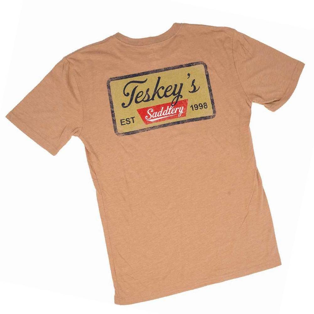 Teskey's Original Tee - Russet TESKEY'S GEAR - SS T-Shirts Lakeshirts   