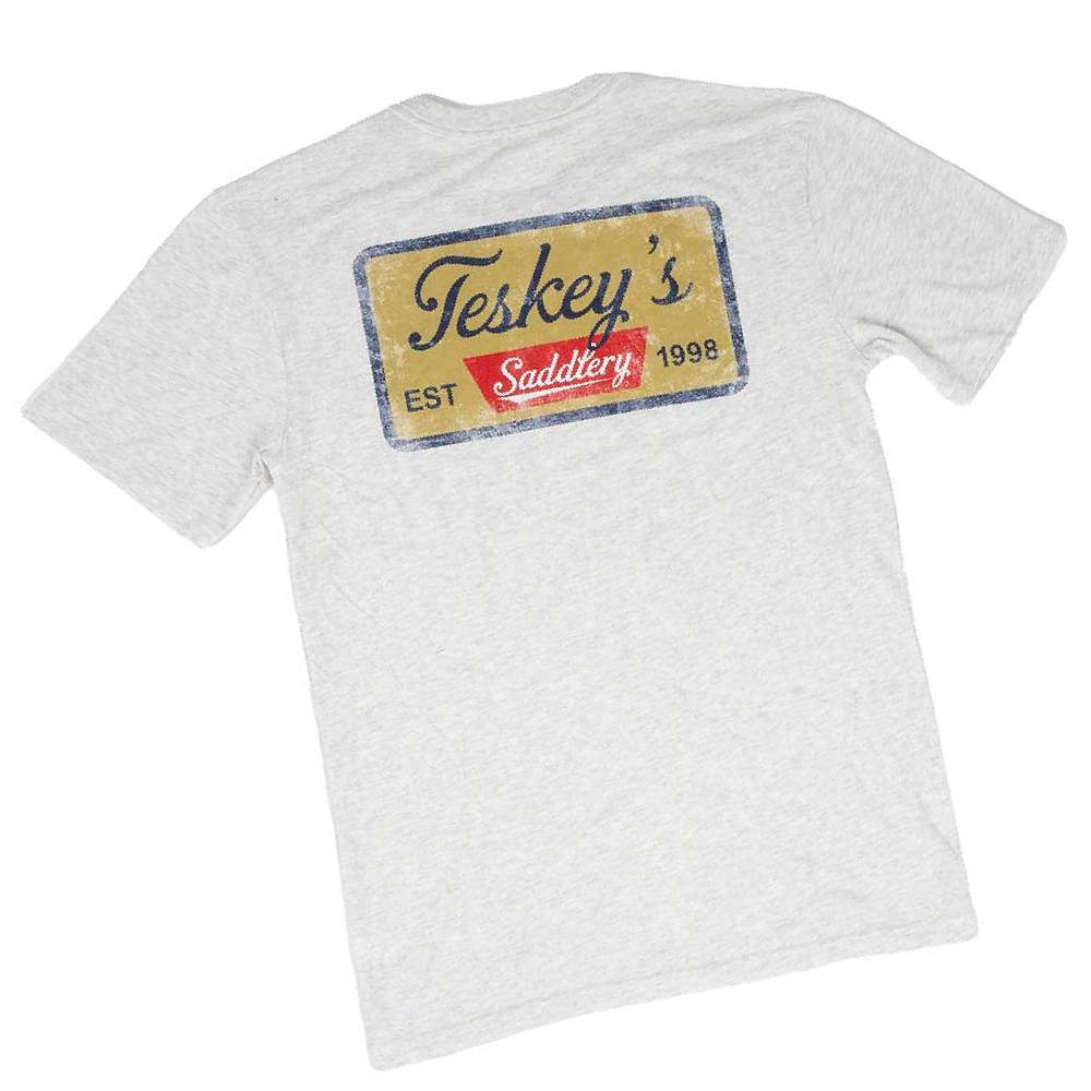 Teskey's Original Tee - Oatmeal TESKEY'S GEAR - SS T-Shirts Lakeshirts   