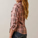 Ariat Girl's Saguro Plaid Snap Shirt - FINAL SALE KIDS - Girls - Clothing - Tops - Long Sleeve Tops Ariat Clothing