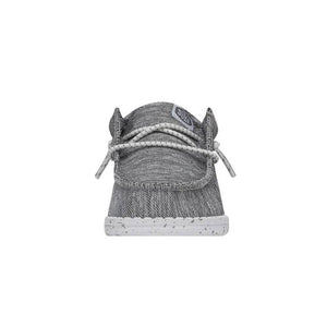 Hey Dude Toddler Wally Sport Knit - Light Grey KIDS - Baby - Baby Footwear Hey Dude