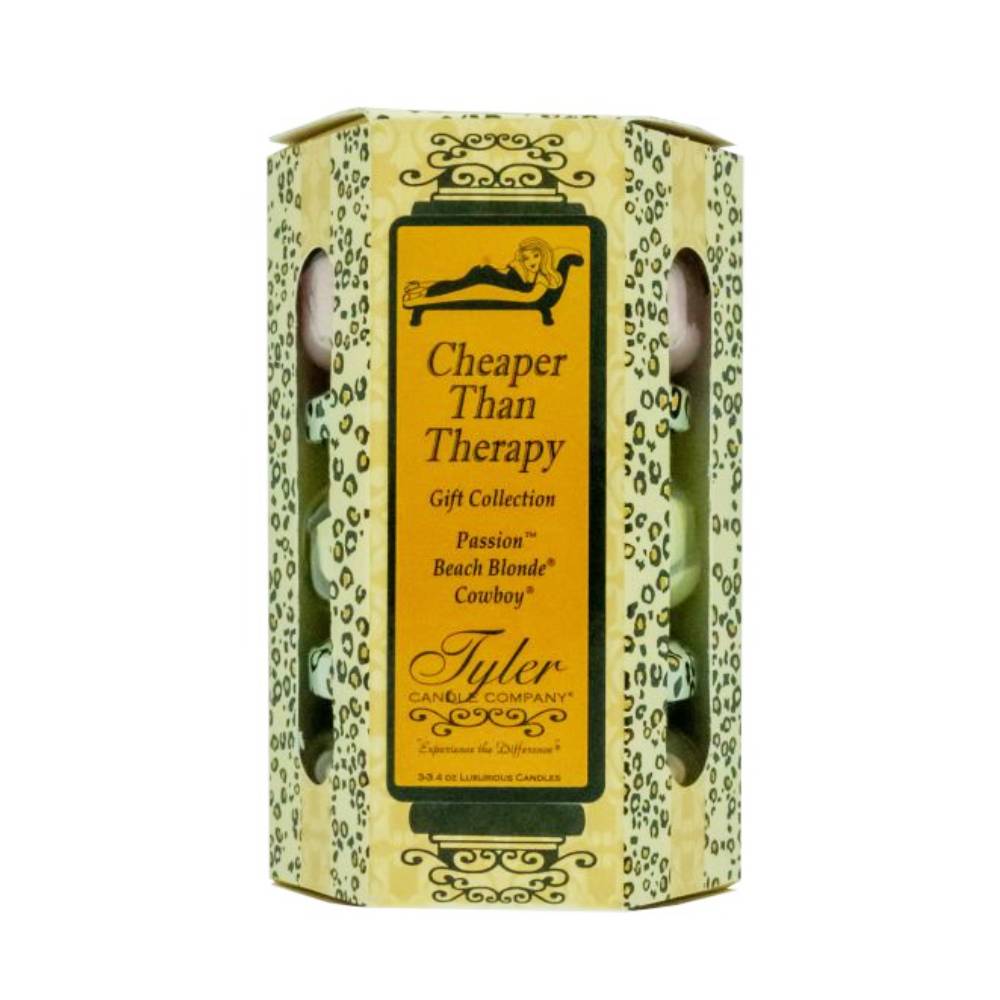 Cheaper Than Therapy Candle Gift Collection HOME & GIFTS - Home Decor - Candles + Diffusers TYLER CANDLE COMPANY   