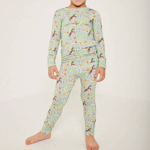 Dallas Toddler Lounge Pajama Set KIDS - Baby - Baby Boy Clothing Lev Baby LLC   