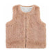 Mud Pie Toddler Faux Fur Vest - Tan KIDS - Baby - Baby Girl Clothing Mud Pie   