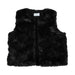 Mud Pie Toddler Faux Fur Vest - Black KIDS - Baby - Baby Girl Clothing Mud Pie