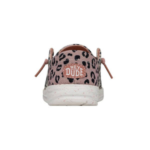 Hey Dude Kid's Wendy Funk Leo - Cream/Pink KIDS - Footwear - Casual Shoes Hey Dude