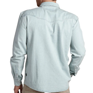 Howler Bros Men's Dust Up Denim Shirt MEN - Clothing - Shirts - Long Sleeve Shirts Howler Bros   