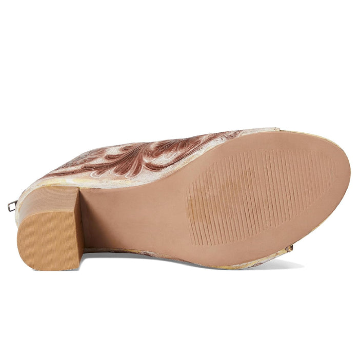 Roper Mika Back Zip Sandal WOMEN - Footwear - Heels & Wedges Roper Apparel & Footwear   