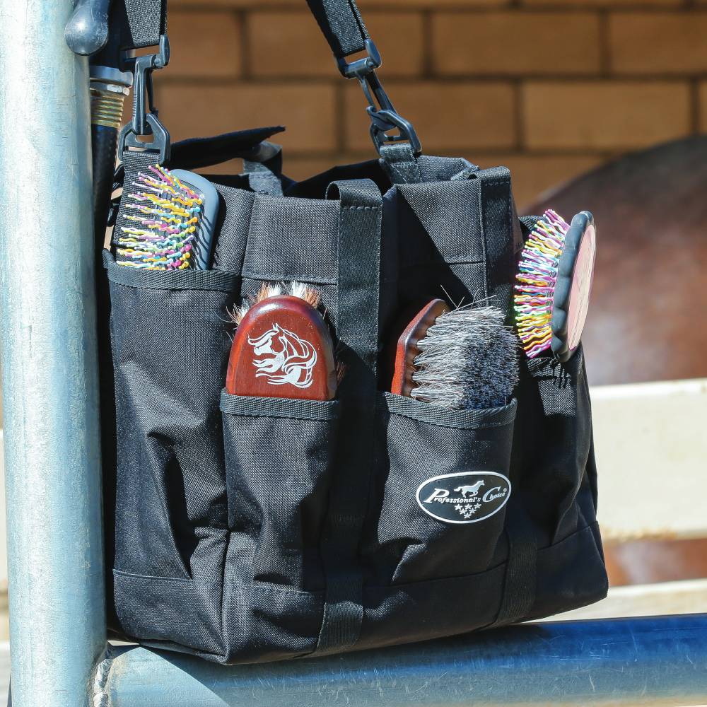 Professionals Choice Tack Tote Barn Supplies - Totes, Coolers & Accessories Professional's Choice Black  