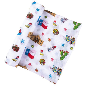 Texas Baby Muslin Swaddle Blanket KIDS - Baby - Baby Accessories Little Hometown   