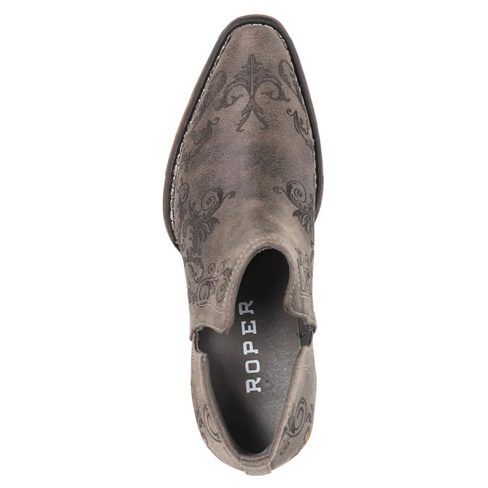 * Roper Ava Black Bootie - FINAL SALE WOMEN - Footwear - Boots - Booties Roper Apparel & Footwear