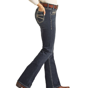 Rock & Roll Denim Women's Mid Rise Bootcut Jean WOMEN - Clothing - Jeans Panhandle   