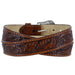 Tony Lama Men's Floral Tooled Leather Belt MEN - Accessories - Belts & Suspenders Leegin Creative Leather/Brighton   