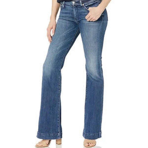 7 For All Mankind Tailorless Dojo - Lake Blue WOMEN - Clothing - Jeans 7 For All Mankind   