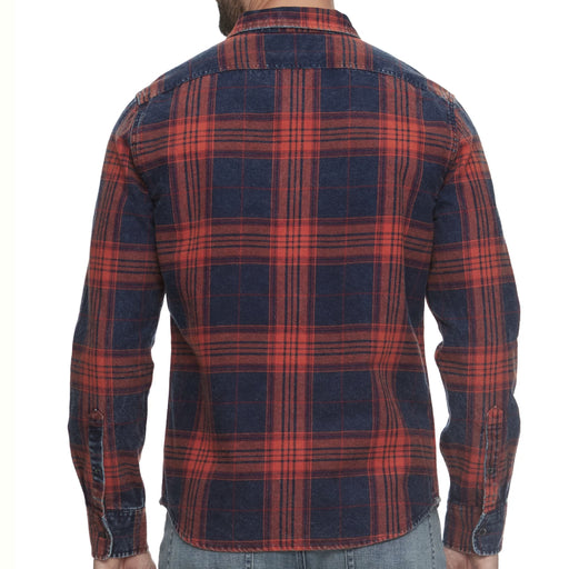 * Flag & Anthem Men's Colwell Vintage Wash Flannel Shirt - FINAL SALE MEN - Clothing - Shirts - Long Sleeve Flag And Anthem