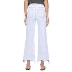 Women's 90's Vintage Crop Flare Jean WOMEN - Clothing - Jeans Vervet   
