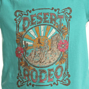 Rock & Roll Girl's Desert Rodeo Tee - FINAL SALE KIDS - Girls - Clothing - T-Shirts Panhandle   
