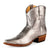 Macie Bean Cowgirl "Petal to the Gunmetal" Metallic Boot - FINAL SALE* WOMEN - Footwear - Boots - Booties Macie Bean   
