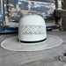 American Fancy Vent Ivory Open Crown Straw Hat HATS - STRAW HATS American Hat Co.   