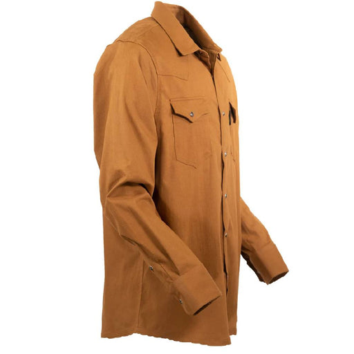 * Outback Trading Men's Everett Shirt - Burnt Orange - FINAL SALE MEN - Clothing - Shirts - Long Sleeve Outback Trading Co