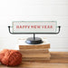 Merry Christmas & Happy New Year Enamel Flip Sign HOME & GIFTS - Home Decor - Seasonal Decor Kalalou   