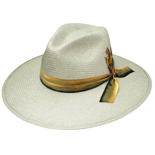 Stetson Caelus Straw Fedora HATS - STRAW HATS Stetson   