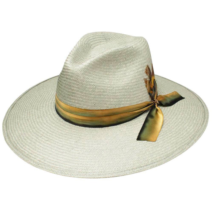 Stetson Caelus Straw Fedora HATS - STRAW HATS Stetson   