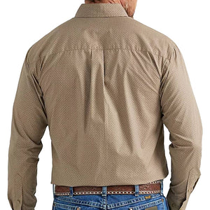 Wrangler Men's George Strait Circle Button Shirt - FINAL SALE MEN - Clothing - Shirts - Long Sleeve Shirts Wrangler   