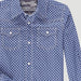* Wrangler Boy's 20X Geo Western Snap Shirt - FINAL SALE KIDS - Boys - Clothing - Shirts - Long Sleeve Shirts Wrangler